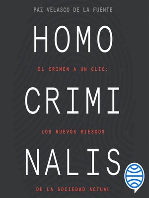 cover image of Homo criminalis